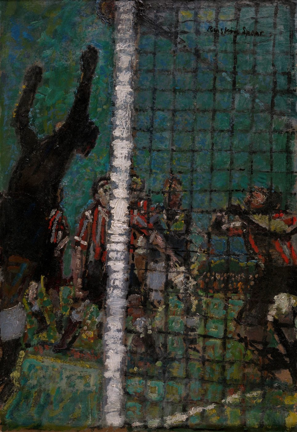 Ruskin Spear, CBE RA (1911-1990), The Football Match - Sold to the National Museum of Football, Manchester