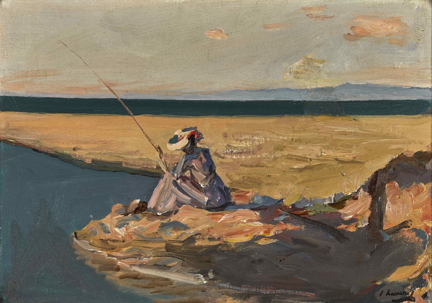 Sir John Lavery, RA (1856-1941), The Angler