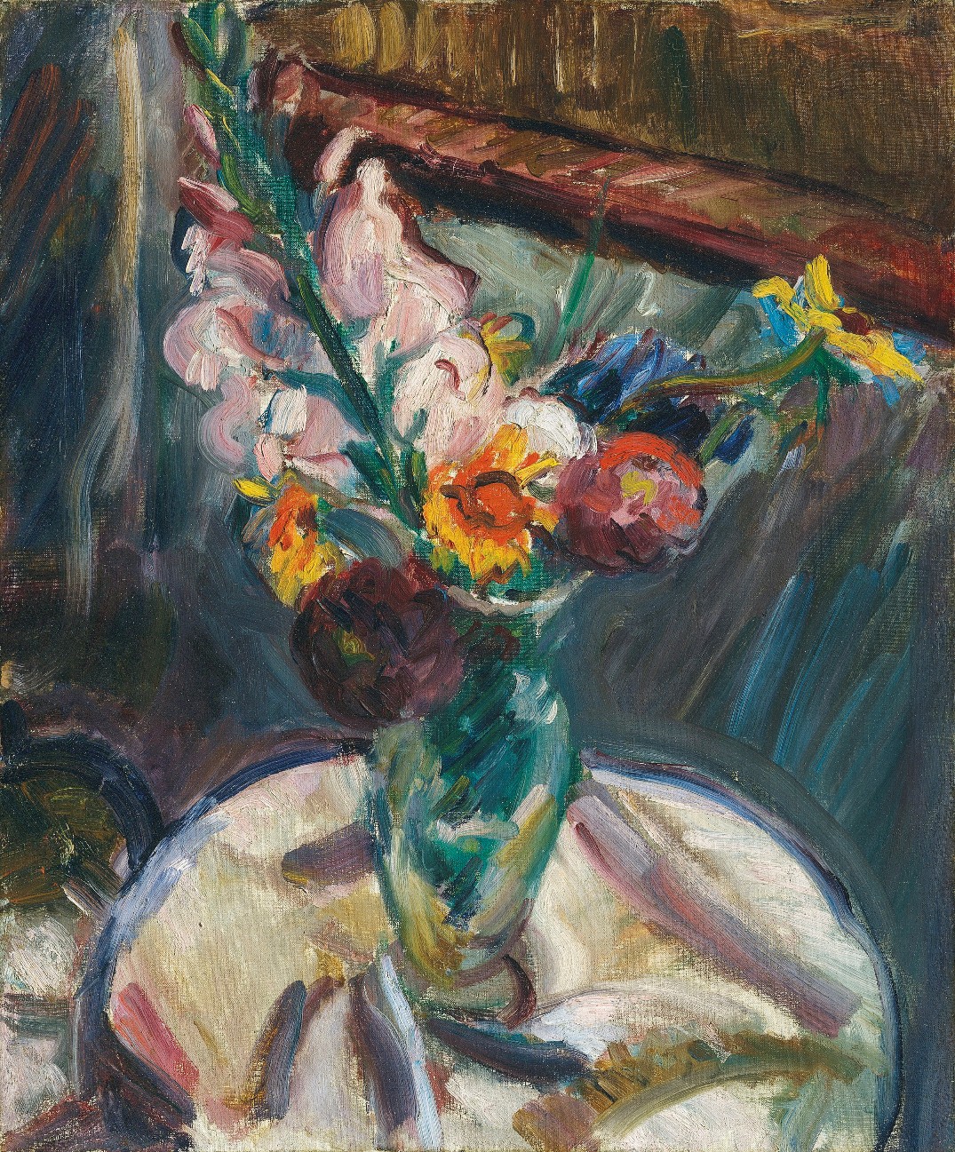 Matthew Smith (1879-1959), Gladioli in a Vase