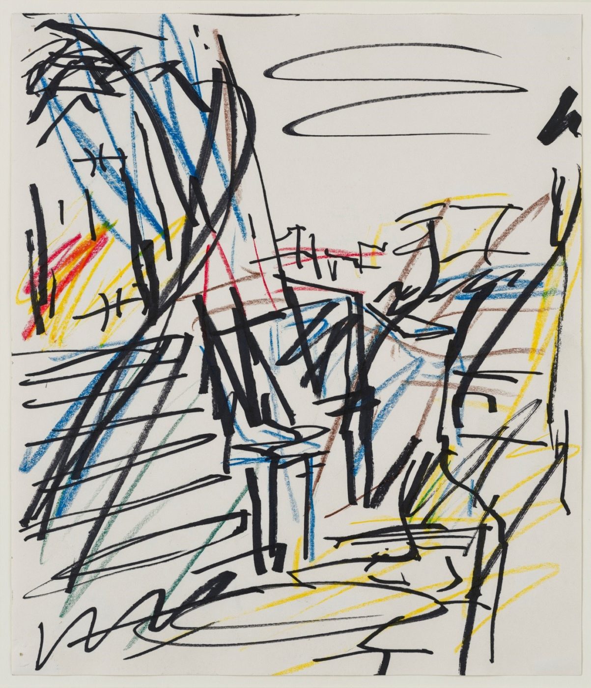Frank Auerbach (b. 1931), Study for ‘To The Studios 1990-1991’