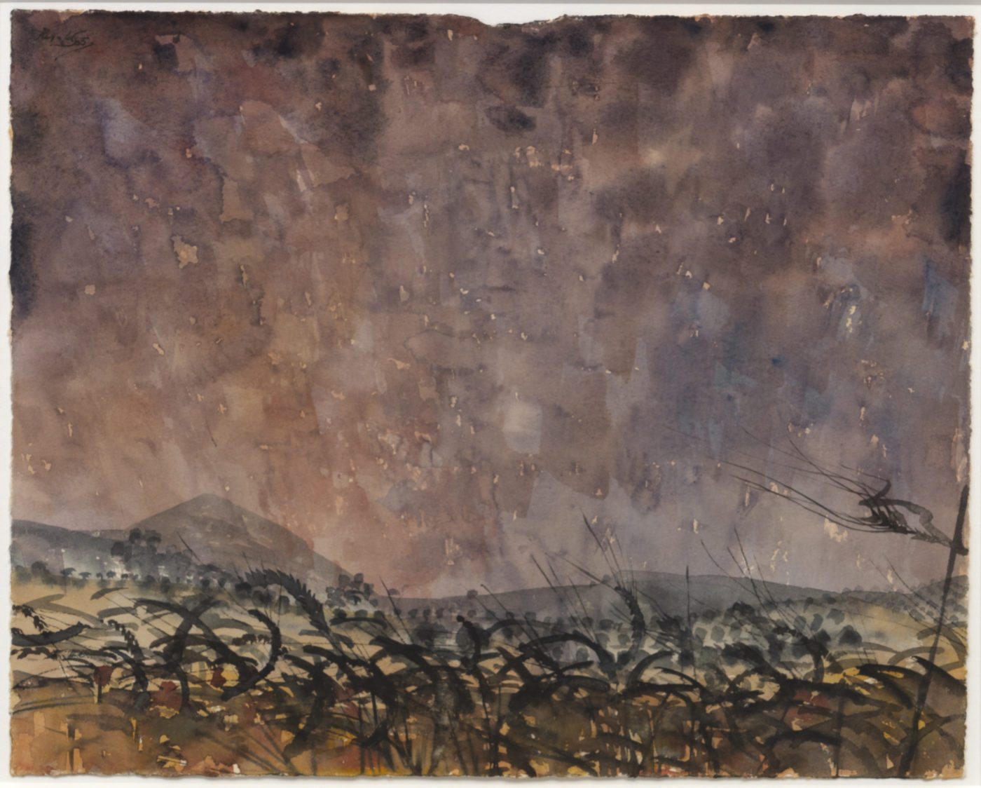 Alan Reynolds (1926-2014), Landscape with a Thorn Hedge