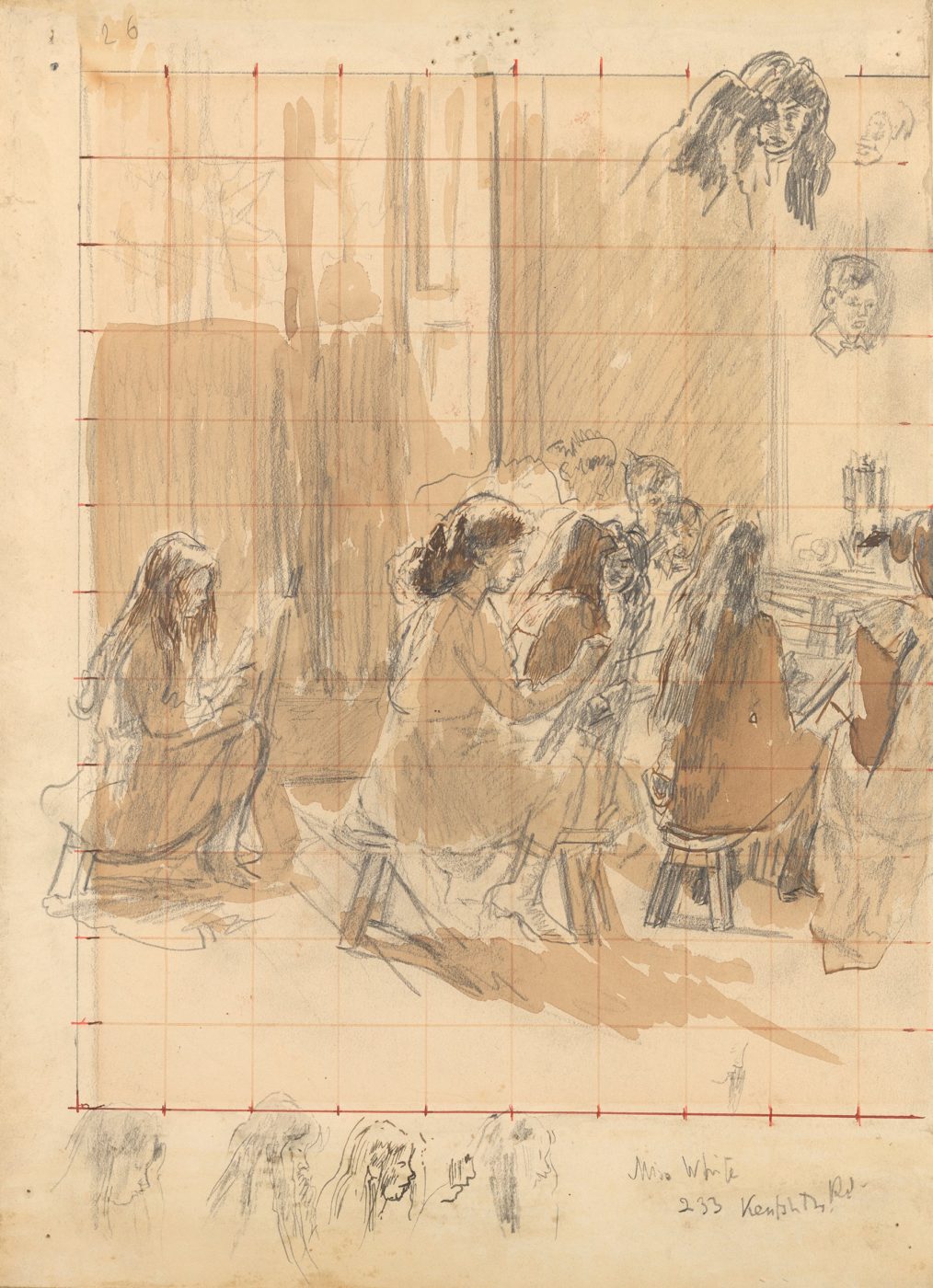 Walter Richard Sickert, RA (1860-1942), The Drawing Class