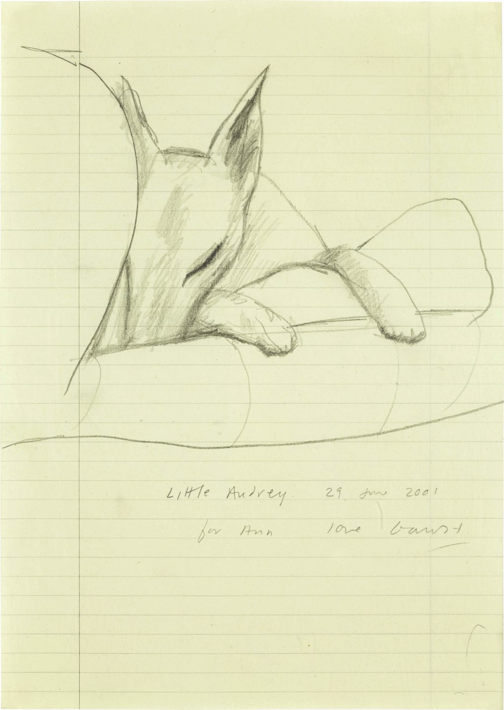 David Hockney, OM CH RA (b. 1937), Little Audrey