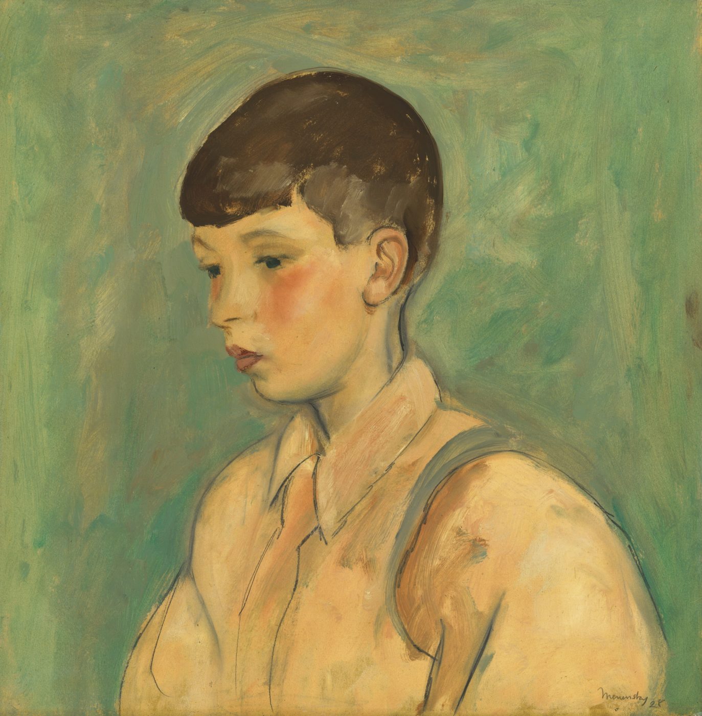 Bernard Meninsky (1891-1950), Portrait of a Boy