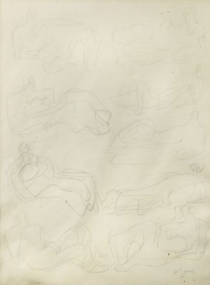 Henry Moore, OM CH (1898-1986)Reclining Figures - 