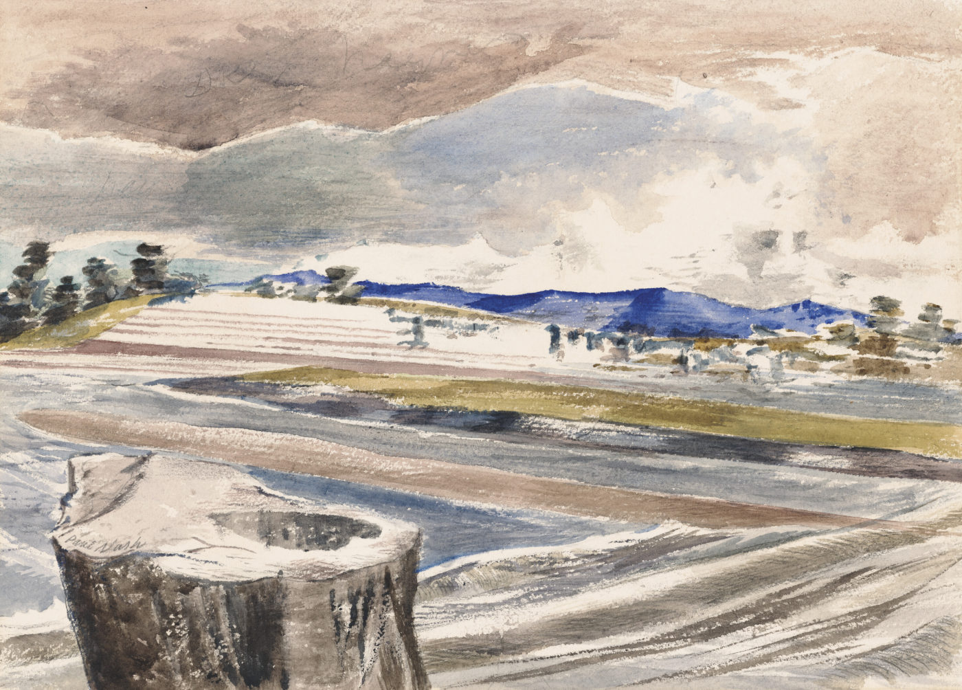 Paul Nash (1889-1946), Severn Bore, Pimlico Sands