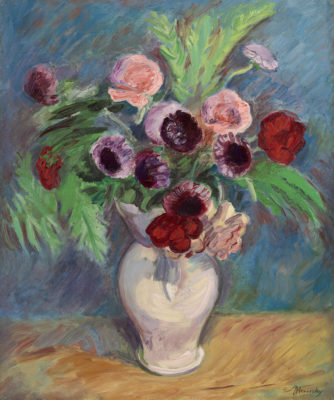 Bernard Meninsky (1891-1950)Poppies and Roses - 