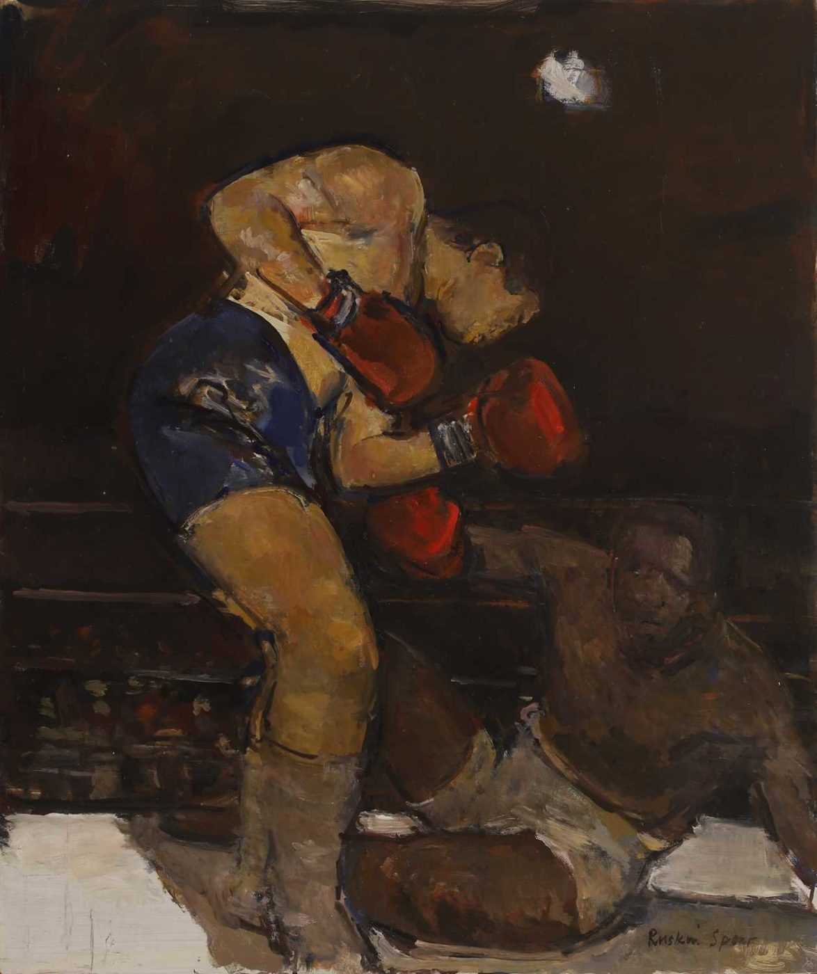 Ruskin Spear, CBE RA (1911-1990), Boxers