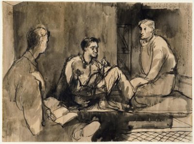 Keith Vaughan (1912-1977)Soldiers in a Billet - 