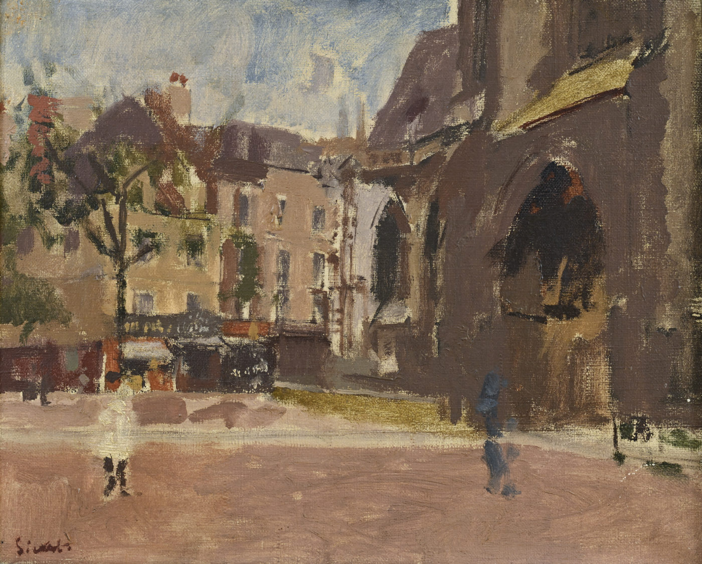 Walter Richard Sickert, RA (1860-1942), Rue Du Mortier D’Or, Dieppe