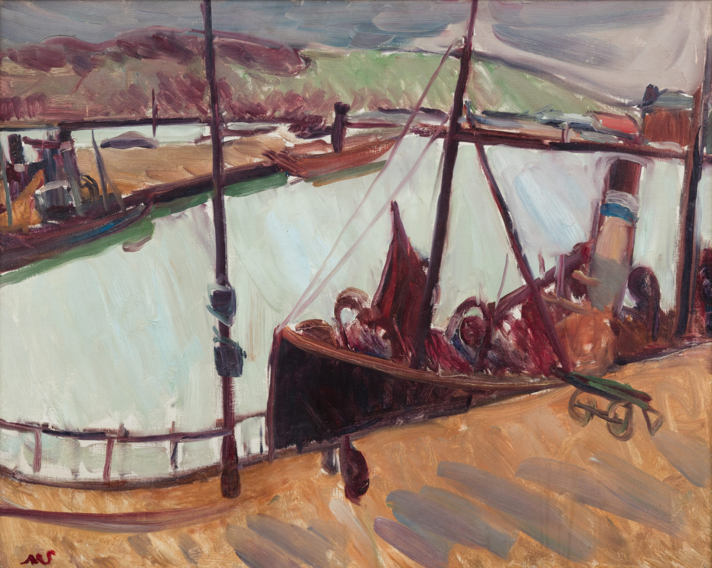 Matthew Smith (1879-1959), Dieppe Harbour