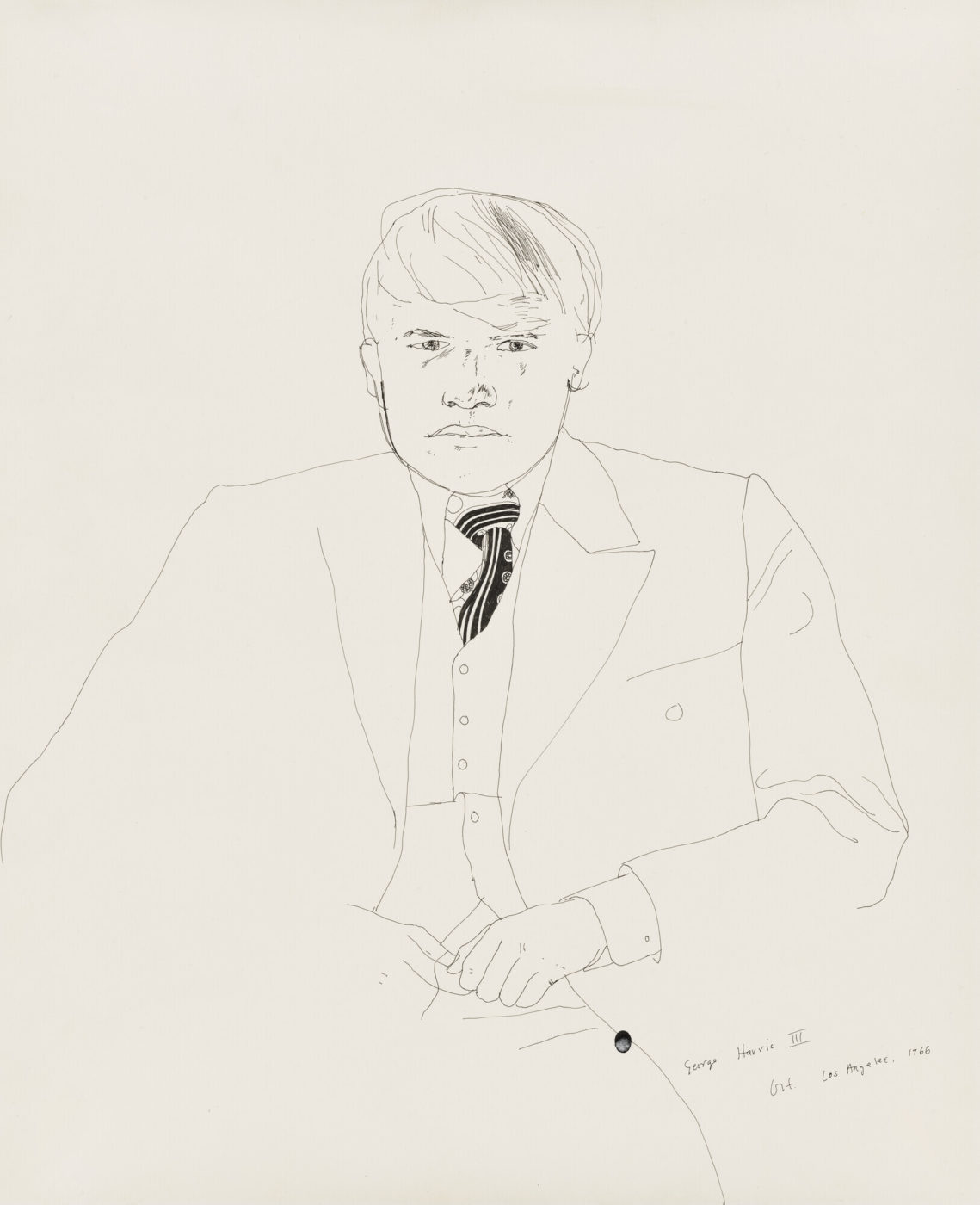 David Hockney, OM CH RA (b. 1937), George Harris