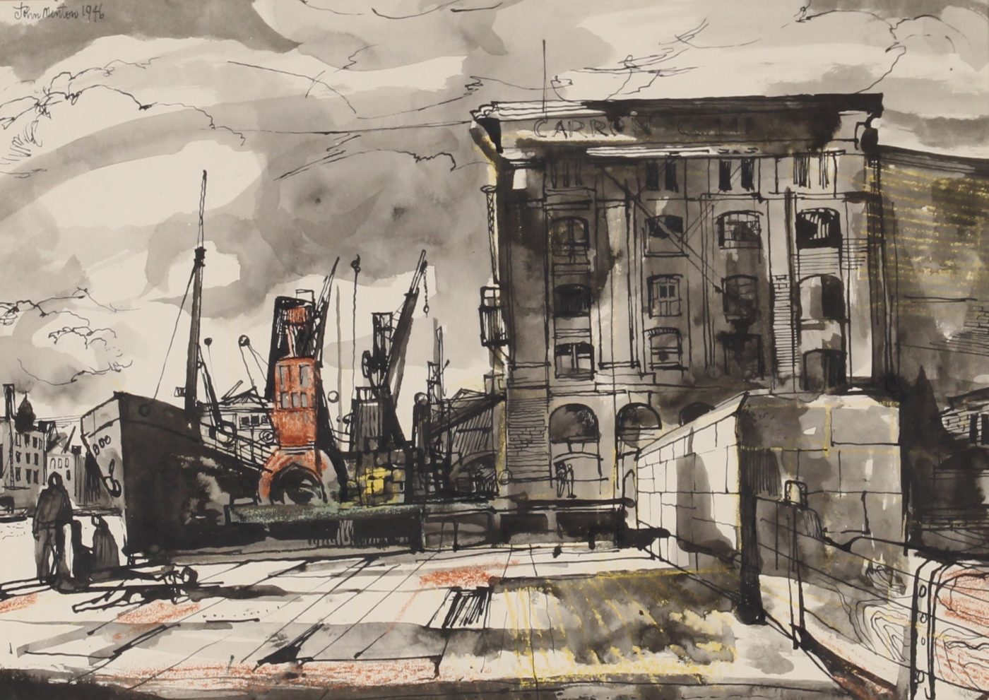John Minton (1917-1957), Carron's Warehouse