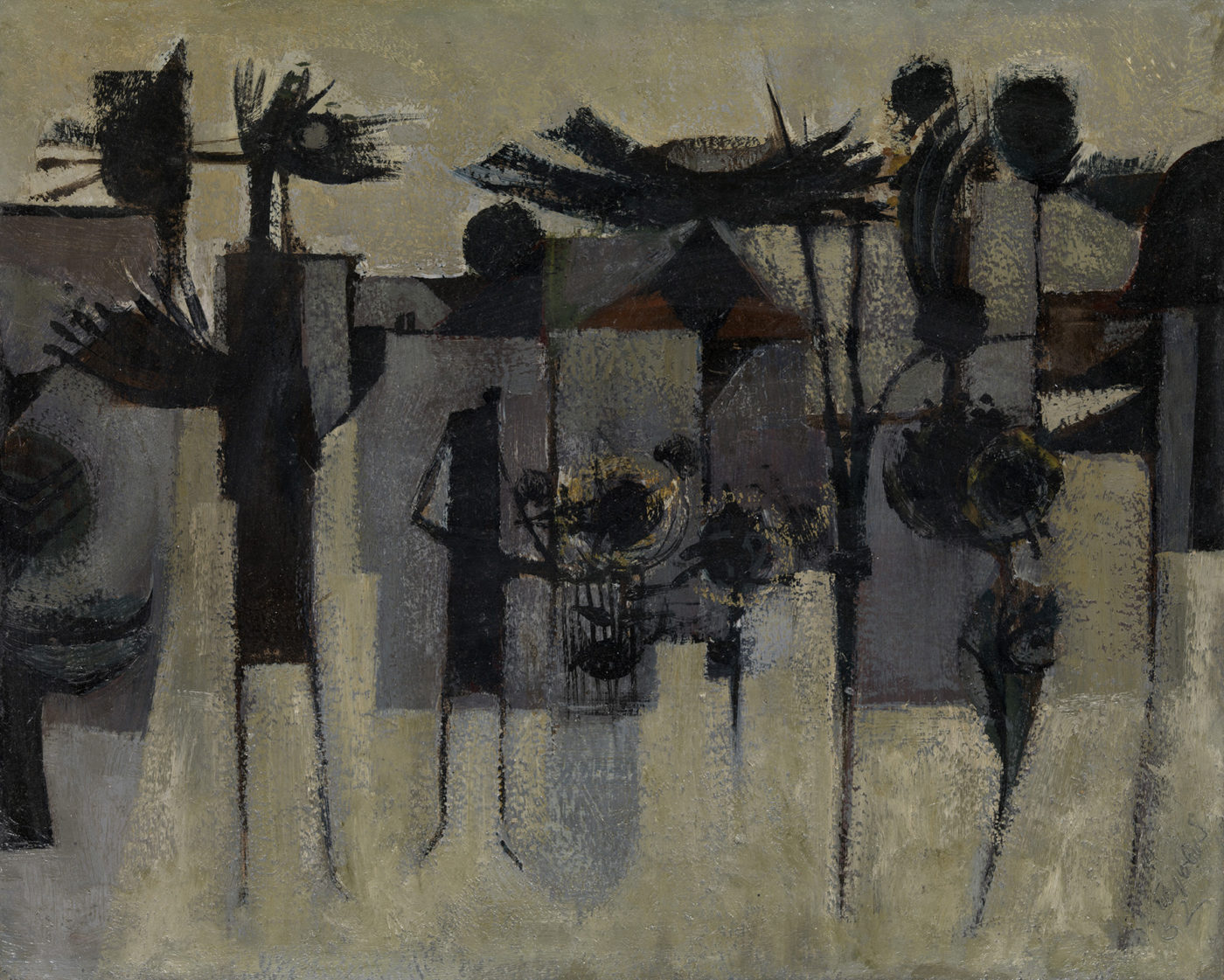 Alan Reynolds (1926-2014), The Gardener, Michaelmas Eve II