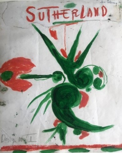Graham Sutherland, OM (1903-1980), Study for Cover, Design No II