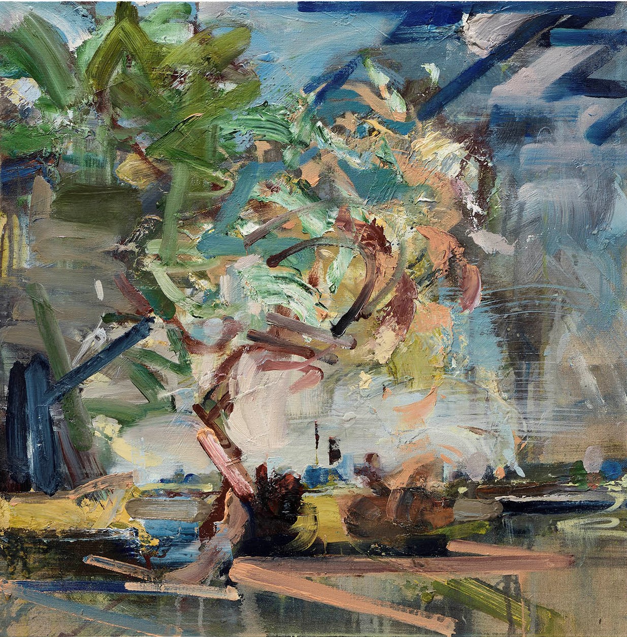 Kate Giles (b. 1962), Willowleap II