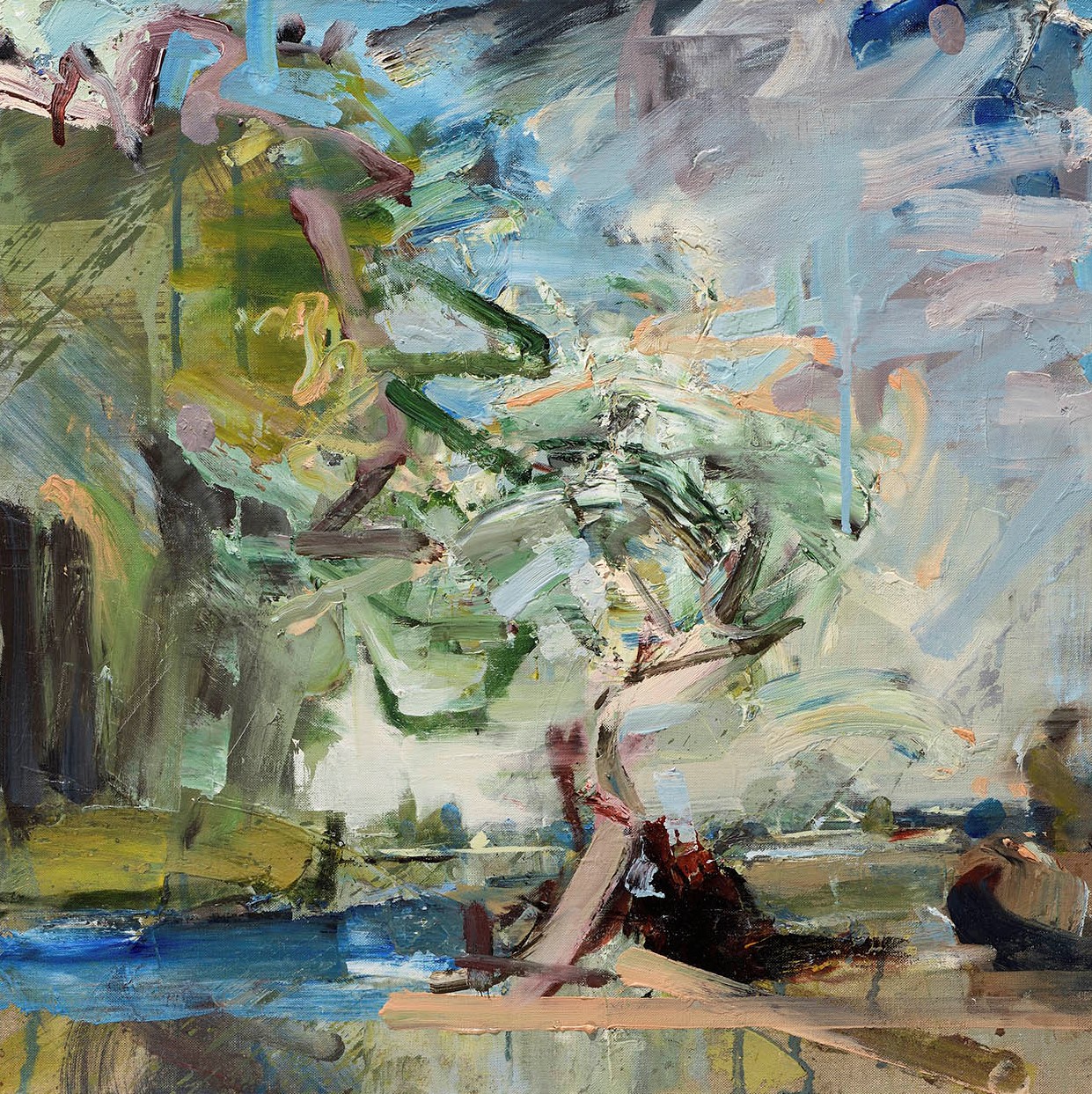 Kate Giles (b. 1962), Willowleap I