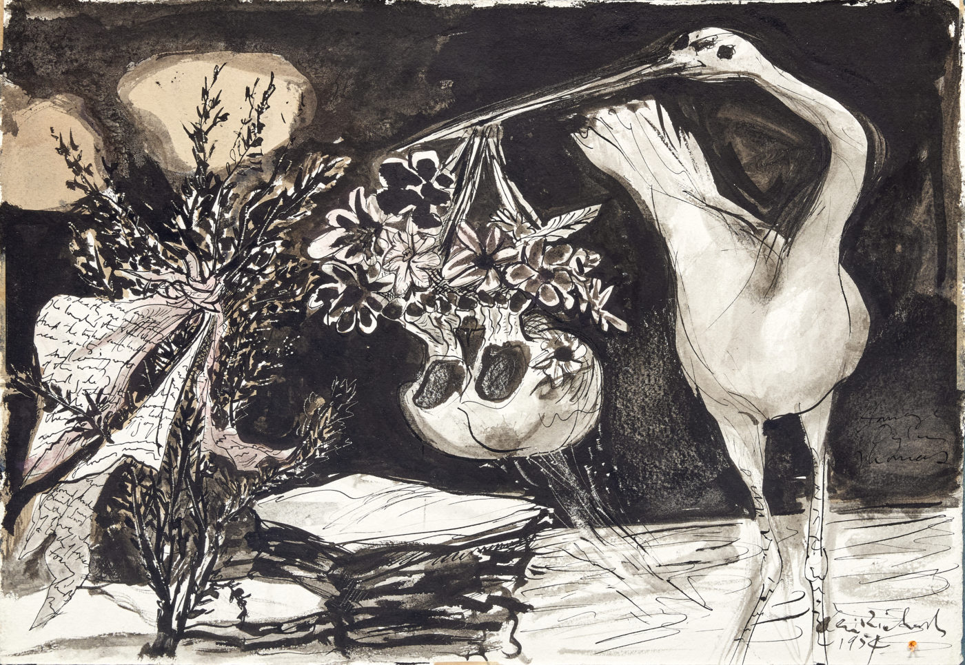 Ceri Richards (1903-2014), ‘’Do Not Go Gentle into That Good Night’’