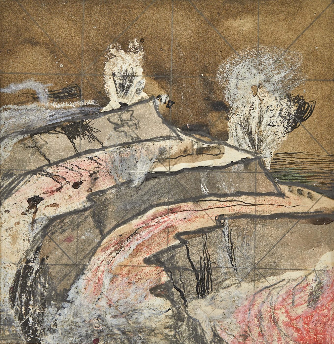 Graham Sutherland, OM (1903-1980), Study for Limestone Quarries