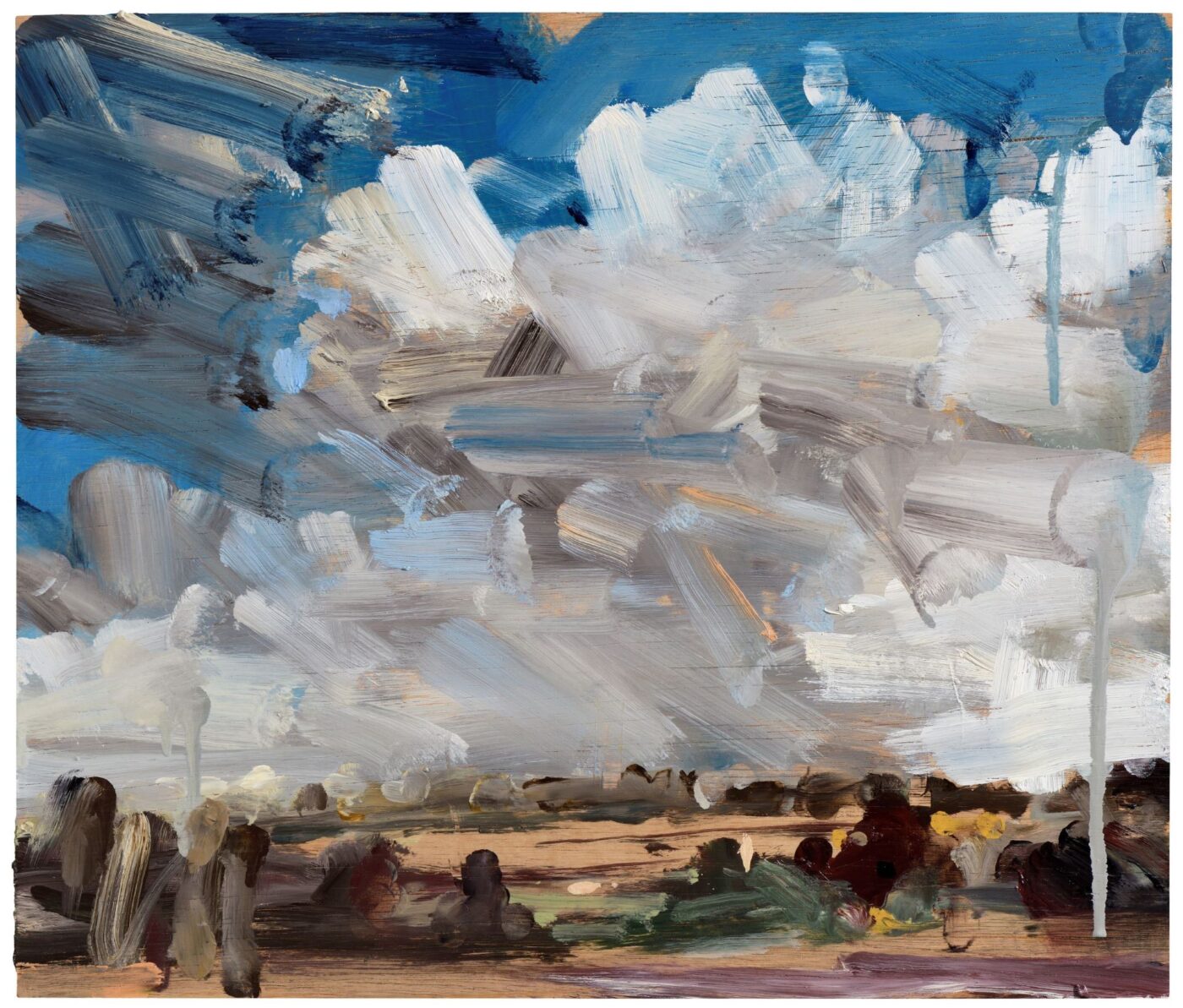 Kate Giles (b. 1962), Grimes on the Beach