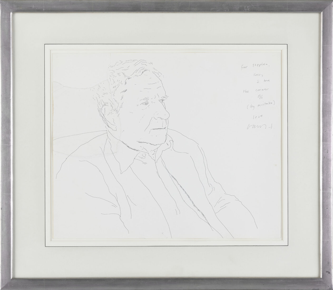 David Hockney, OM CH RA (b. 1937), Stephen Spender