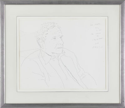 David Hockney, OM CH RA (b. 1937)Stephen Spender - 