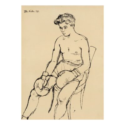 John Minton (1917-1957)The Boxer - 