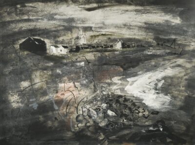 John Piper, CH (1903-1992)Portland, Black Beach - 